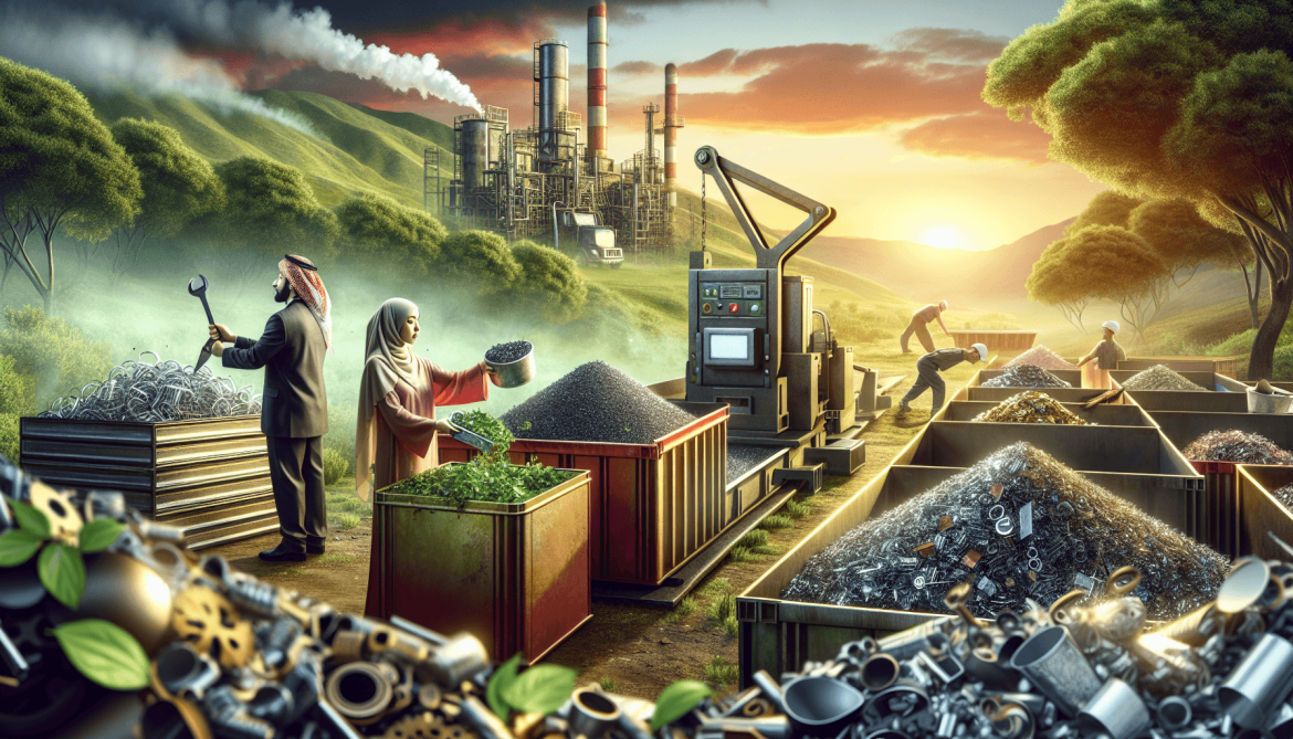 Scrap trade promotes sustainability and CO₂ reduction.