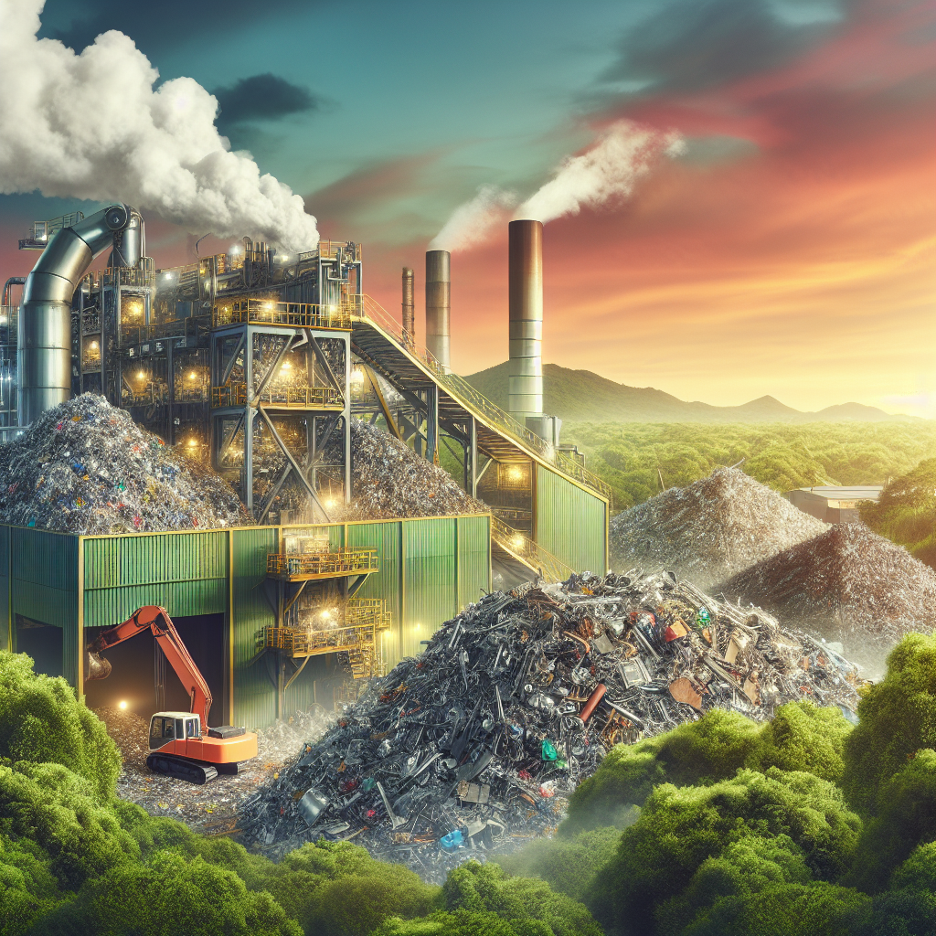 Recycling scrap metal reduces CO₂ emissions.
